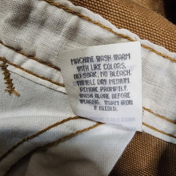 VTG OshKosh B'Gosh Overalls Carpenter Brown Men's Workwear 40x30 2259 - Picture 10 of 11